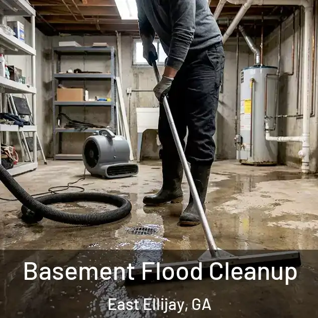  Basement Flood Cleanup East Ellijay, GA