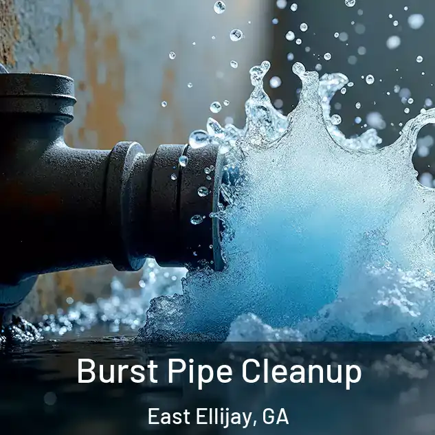  Burst Pipe Cleanup East Ellijay, GA