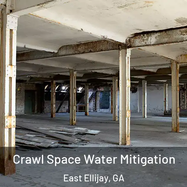  Crawl Space Water Mitigation East Ellijay, GA