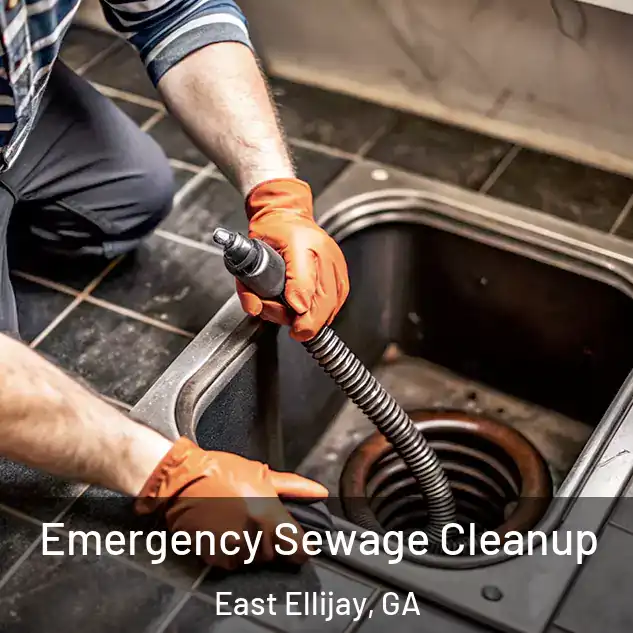  Emergency Sewage Cleanup East Ellijay, GA