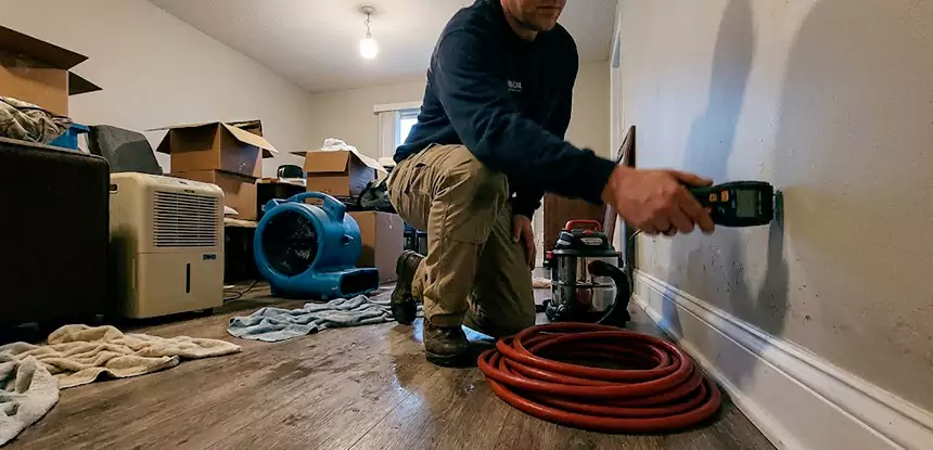 Moisture Damage Evaluation in East Ellijay