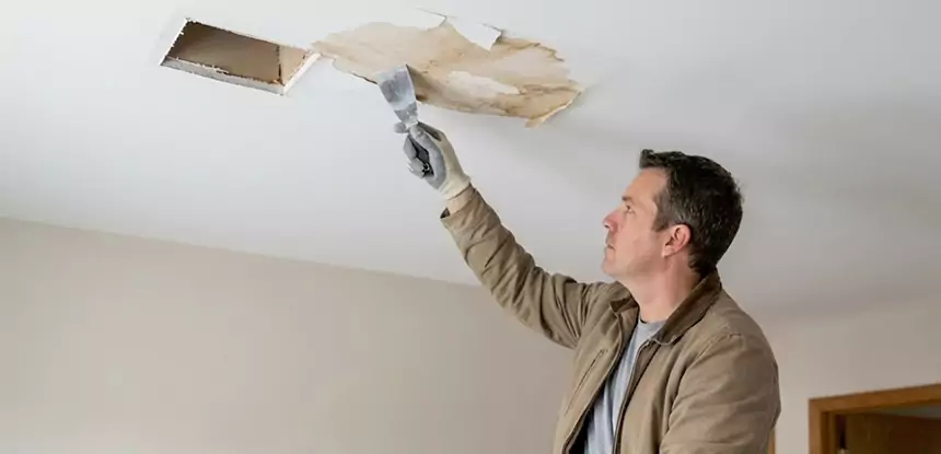 Dry Ceiling After Water Leak in East Ellijay