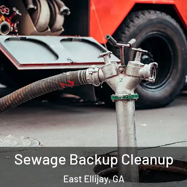  Sewage Backup Cleanup East Ellijay, GA