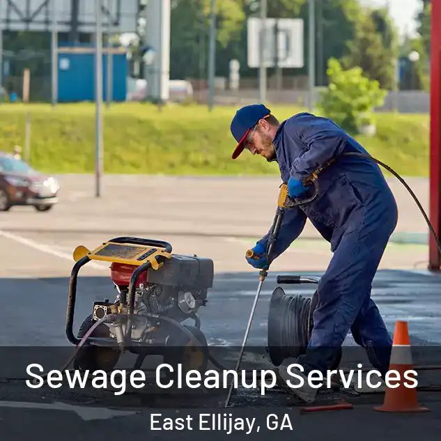  Sewage Cleanup Services East Ellijay, GA
