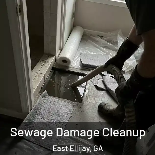  Sewage Damage Cleanup East Ellijay, GA