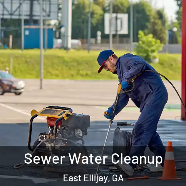  Sewer Water Cleanup East Ellijay, GA