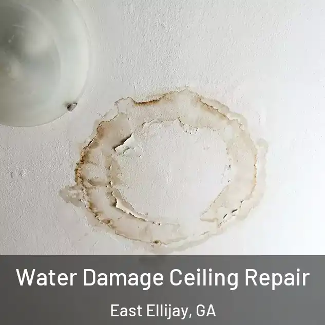 Water Damage Ceiling Repair East Ellijay, GA